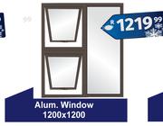 Alum Window 1200 x 1200