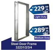 Steel Door Frame Light Duty 32231/2/3/4