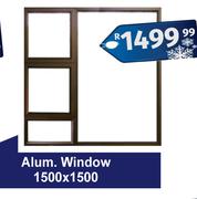 Alum Window 1500 x 1500