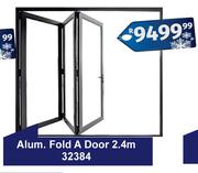 Alum.Fold A Door 2.4m 32384