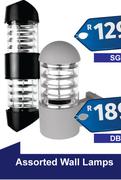Assorted Wall Lamps SGL