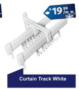 Curtain Track White-Per m