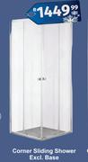Corner Sliding Shower