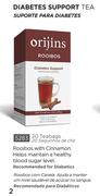 Orijins Rooibos Diabetes Support Tea 20 Teabags 5283-Each