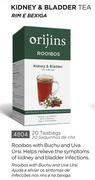Orijins Rooibos Kidney & Bladder Tea 20 Teabags 4804-Each