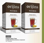 Orijins Rooibos Body Detox Teas 20 Teabags 12307-For 2