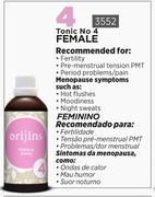 Orijins Tonic No.4 For Female 3552-Each