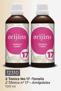 Orijins Tonics No 17 For Tonsils 12310-For 2