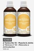 Orijins Tonics No 10 For Muscle & Joints 10969-For 2
