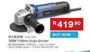 Dixon 750W 115mm Angle Grinder S1M-750W