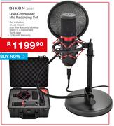 Dixon USB Condenser Mic Recording Set UD-21
