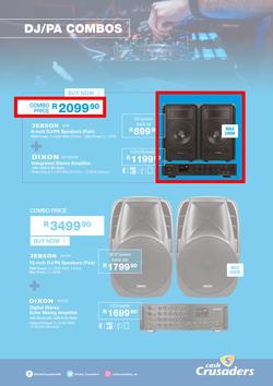 Special Jebson 8 Inch DJ/PA Speakers 