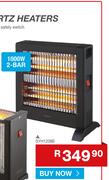 Dixon Quartz Heater 1000W (2 Bar) SYH1209B