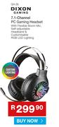 Dixon Gaming 7.1 Channel PC Gaming Headset GH-26