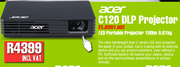 Acer C120 DLP Projector EY.JE001.002