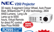 NEC V260 Projector