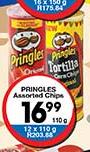 Pringles Assorted Chips-110g