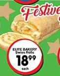 Elite Bakery Swiss Rolls-Each