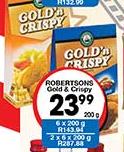 Robertsons Gold & Crispy-200g Each