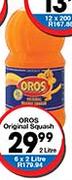 Oros Original Squash-2Ltr