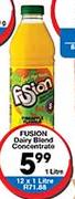 Fusion Dairy Blend Concentrate-1Ltr