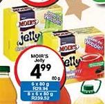 Moir's Jelly-80g Each