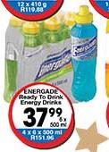 Energade Ready To Drink Energy Drink-6x500ml