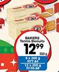 Bakers Tennis Biscuits-200g Each