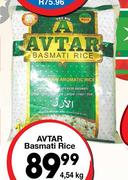 Avtar Basmati Rice-4.54Kg