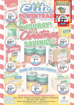 Elite Cash and Carry : Christmas Savings (13 Dec 2017 - 7 Jan 2018, page 1
