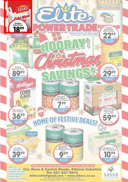 Elite Cash and Carry : Christmas Savings (13 Dec 2017 - 7 Jan 2018, page 1