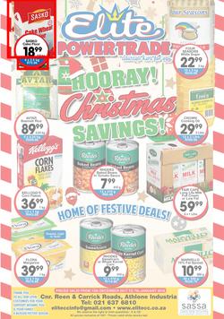 Elite Cash and Carry : Christmas Savings (13 Dec 2017 - 7 Jan 2018, page 1