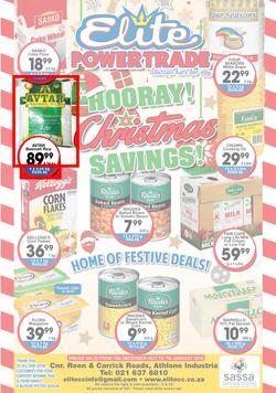 Elite Cash and Carry : Christmas Savings (13 Dec 2017 - 7 Jan 2018, page 1
