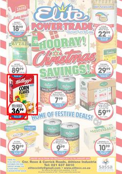 Elite Cash and Carry : Christmas Savings (13 Dec 2017 - 7 Jan 2018, page 1