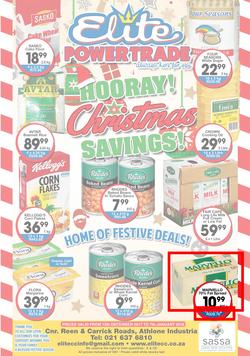 Elite Cash and Carry : Christmas Savings (13 Dec 2017 - 7 Jan 2018, page 1