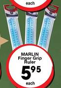 Marlin Finger Grip Ruler-Each