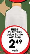 Best Plastics Juice Bottle With Cap-Each