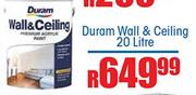 Duram Wall & Ceiling-20Ltr