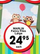 Marlin Fancy Files Large-Each