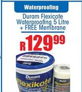 Duram Flexicote Waterproofing 5Ltr + Free Membrane