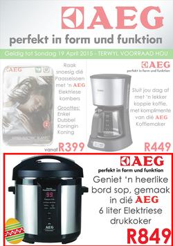 Tafelberg Furnishers : AEG (Until 19 April 2015), page 1