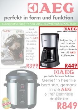 Tafelberg Furnishers : AEG (Until 19 April 2015), page 1