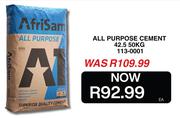 Afri Sam All Purpose Cement 42.5N 113-0001-50Kg EA