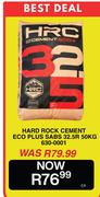 Hard Rock Cement Eco Plus SABS 32.5R 630-0001-50Kg EA