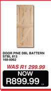 Door Pine DBL Battern STBL 813 168-0062-EA