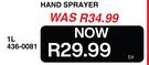 Red Rhino Hand Sprayer 436-0081-1L