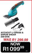 Gardena Accucut LI Grass & Shrub Shear 209-0446