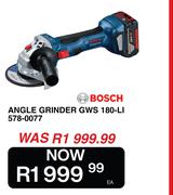 Bosch Angle Grinder GWS 180-Li 578-0077