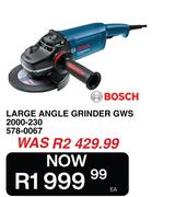 Bosch Large Angle Grinder GWS 2000-230 578-0067