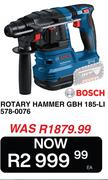 Bosch Rotary Hammer GBH 185-Li 578-0076